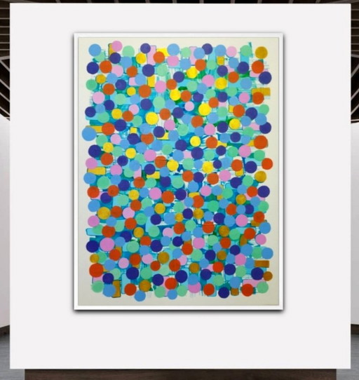 Natia Antadze Abstracte Compositie XXL