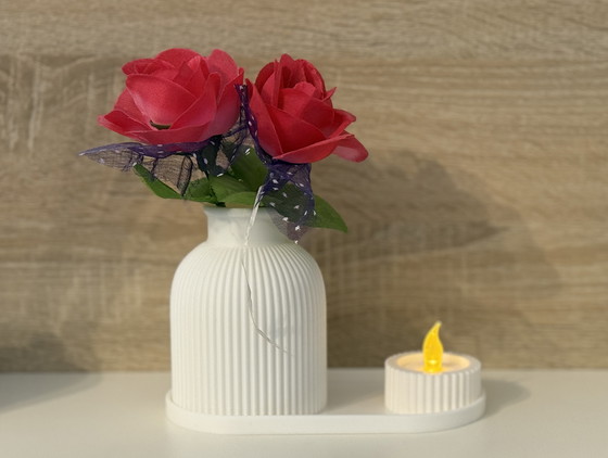 Image 1 of Minimalistisches Deko-Set aus dem 3D-Druck in Weiß