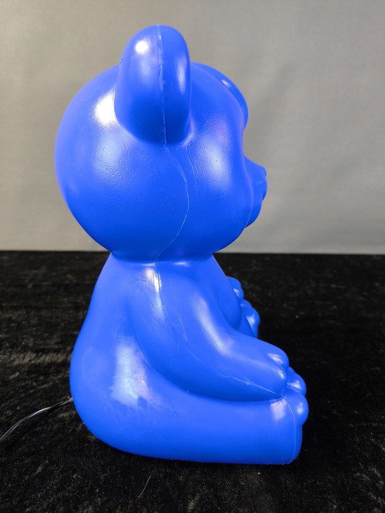 Image 1 of Lampe de table vintage ours en plastique