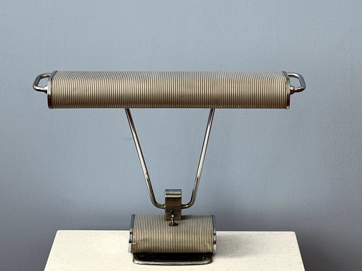 Verchroomde Bureaulamp Toegeschreven aan Eileen Gray