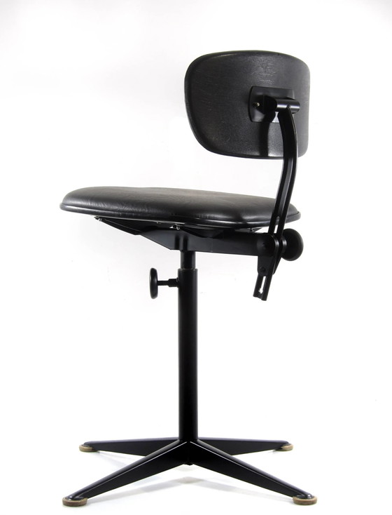 Sedia da ufficio regolabile Friso Kramer Ahrend Cirkel anni Settanta – Sedie da ufficio, Metallo (photo 10 of 10)