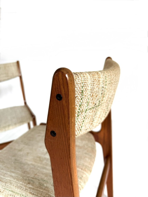 Image 1 of 4x vintage dining chair, Erik Buch ‘70