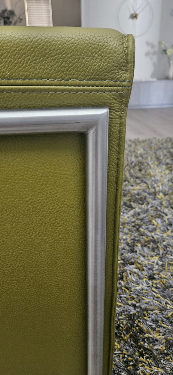 Image 1 of Sofá de cuero de 2,5 plazas