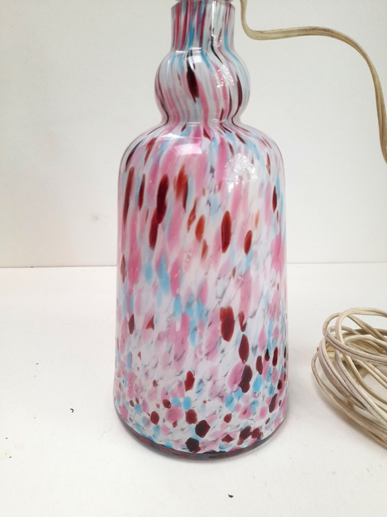Image 1 of Beautiful speckled Murano glass lamp base