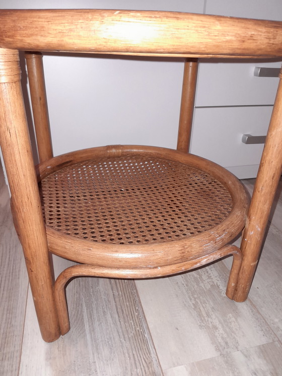 Image 1 of 2 Relax rattan/bamboo chairs and table