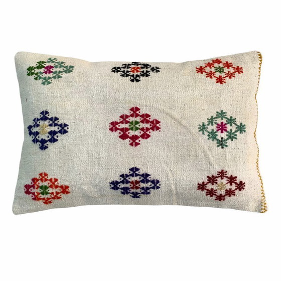 Image 1 of Vintage Turkse Kilim kussenhoes, 40 x 60 cm