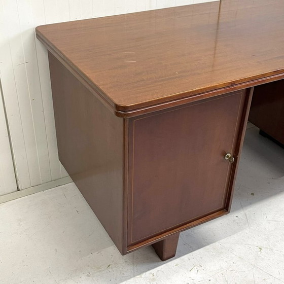 Image 1 of Vintage Formule Kemkes bureau `Moorsel` werkplek buro