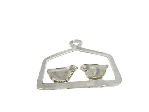 Kosta Boda - Suncatcher - design by Bertil Vallien - vetro - Svezia - terzo quarto del 20° secolo