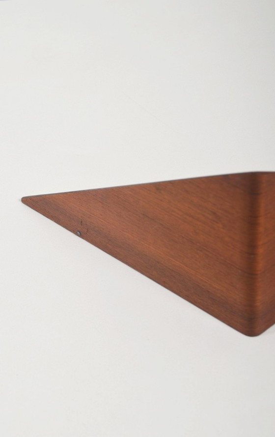 Image 1 of Mensola da parete a forma di farfalla danese disegnata da Poul Cadovius per Cado, anni '50