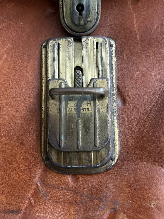 Image 1 of Sac en cuir, vintage, années 1960