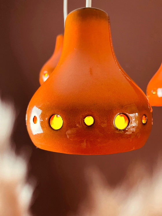 Image 1 of Uniek! Oranje keramieken Cascade 