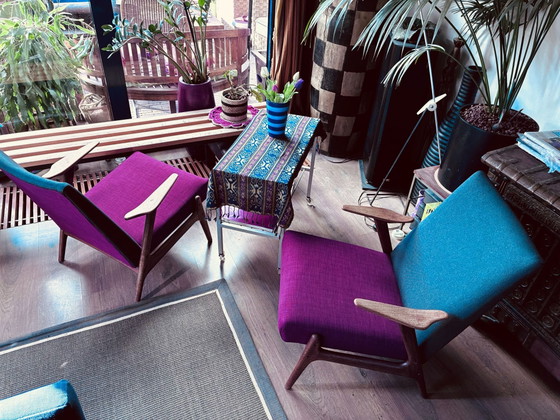 Image 1 of Vintage chairs 40s/50s Louis v. Teeffelen
