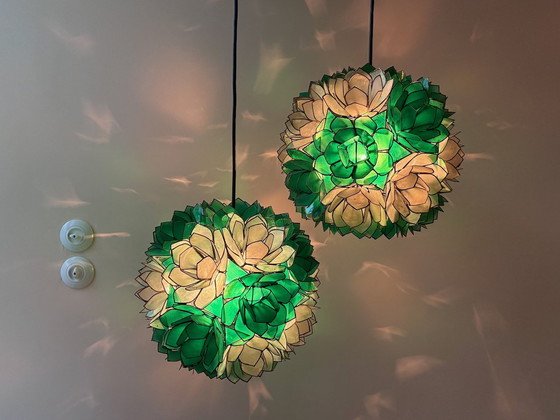 Image 1 of 1x ceiling lamp Lotus 1960 Rausch Leuchten lamp