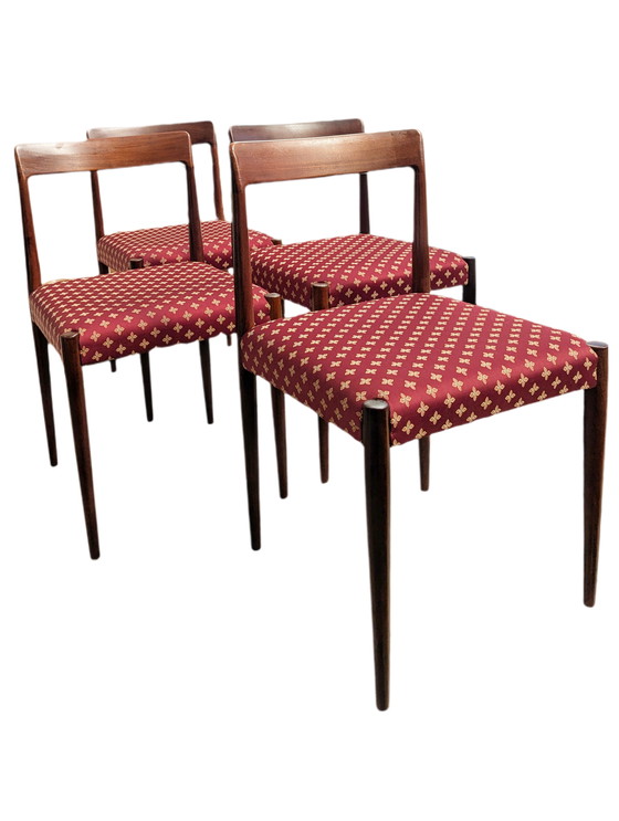 Image 1 of 4 Lübke-Stühle aus der Mitte des Jahrhunderts