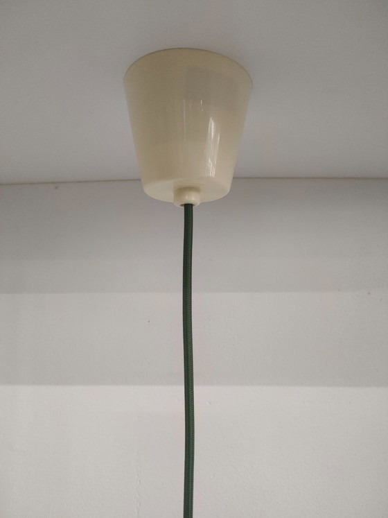 Lampada a sospensione vintage IKEA (Modello T942, design scandinavo). – Plafoniere, Vetro, Altro (photo 6 of 15)