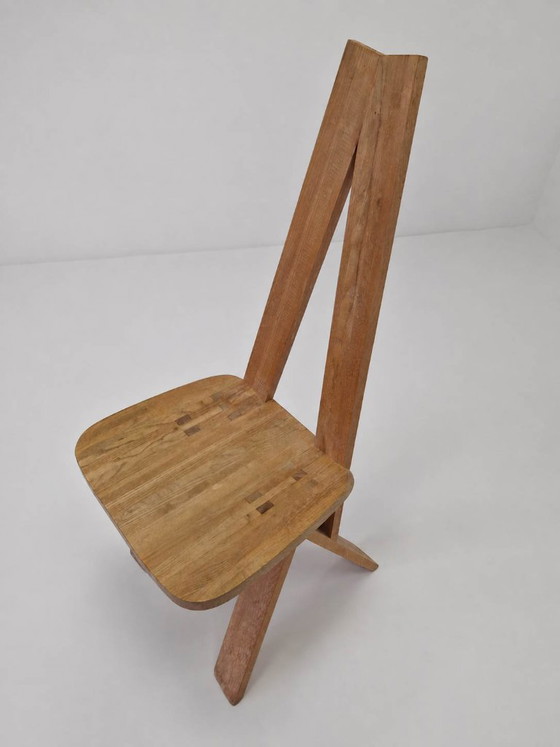 Model S45 Chlacc Wood Chair, Pierre Chapo, 1979 – Dining chairs (photo 6 of 17)