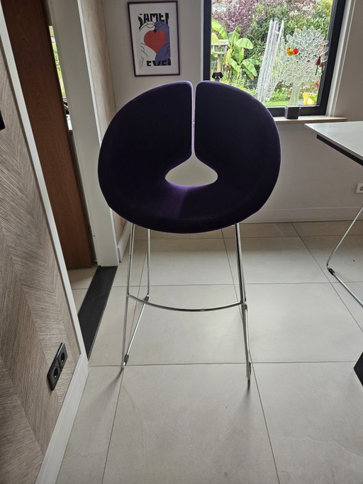 Little Apollo Artifort 3x bar stool purple