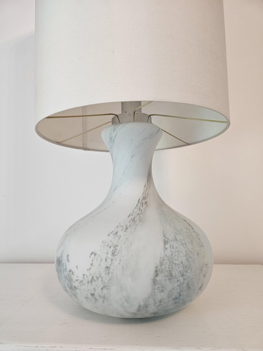 Lampe de table vintage de Glashütte Limburg, Allemagne, années 1970