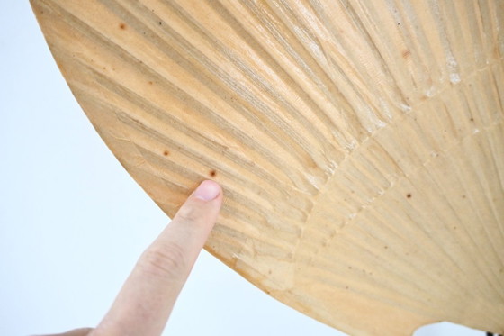Pair of “Uchiwa” Wall Lamps by Ingo Maurer for M Design, 1970s – Wall lights, Paper, Bamboo (photo 13 of 13)