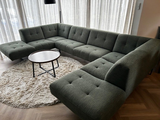 Montél Traffic U-Corner Sofa - Leaf Forest Green Design Sofa