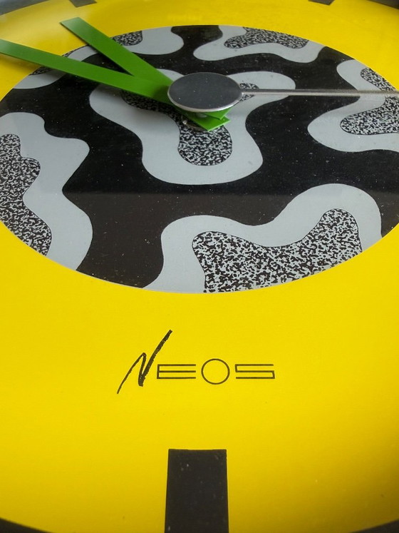 Reloj de pared NEOS de Lorenz – Memphis Design – George Sowden & Nathalie du Pasquier – Relojes, Other (photo 6 of 6)