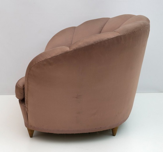 Image 1 of Gio Ponti Sillones Curvos Raros Italianos de Mitad de Siglo "Casa E Giardino" 1936, Pareja