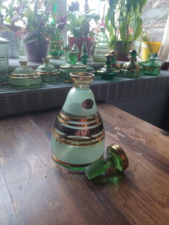 Booms Glass Carafe With Stopper - De Rupel 1950s – Decorative Objects (photo 4 of 5)