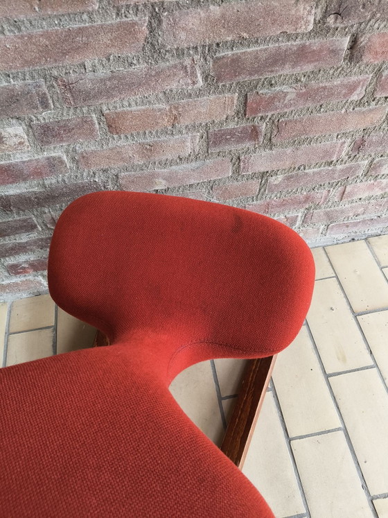 Extremely rare Vintage Stokke Aerobic Balans (Peter Opsvik) – Kvadrat Hallingdal – Stools, Wool, Wood (photo 10 of 15)