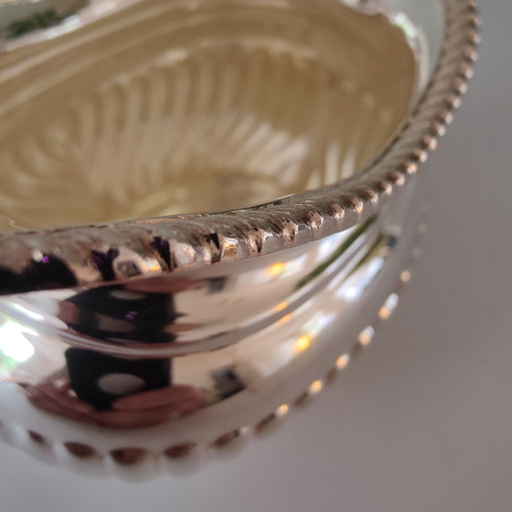 Image 1 of Sucrier et pot à lait en argent anglais – E.P.N.S. A.1. Fabriqué en Angleterre (vers 1900-1950)