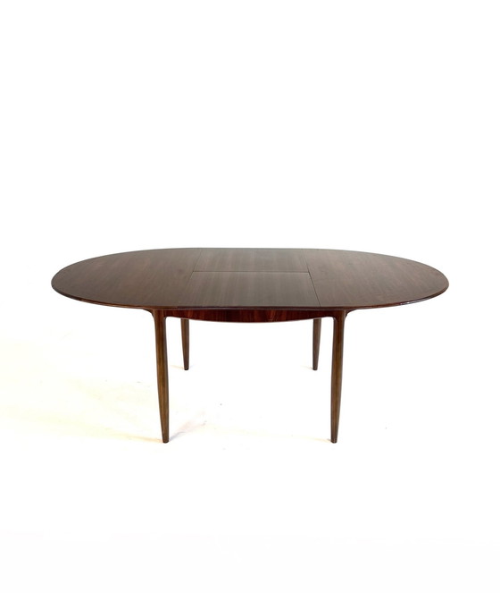 Image 1 of Table à manger extensible vintage en palissandre, Kondor Furniture '60