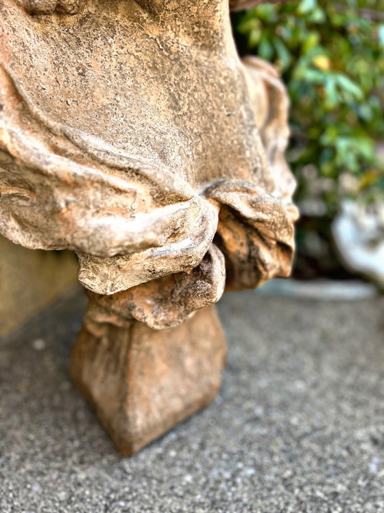 Estatua de busto pintada con cal – Objetos decorativos, Other (photo 6 of 11)