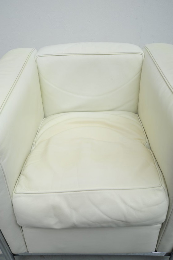 Image 1 of LC2 Armchair by Le Corbusier, Pierre Jeanneret and Charlotte Perriand for Cassina