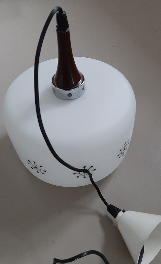 Image 1 of Scandinavian design pendant lamp "Space Age"