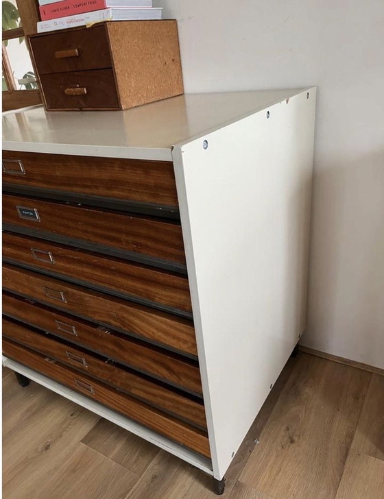 Image 1 of Teken-/ladekast scolastico vintage 