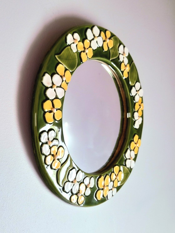 Image 1 of Mithé Espelt Keramikspiegel, Modell Tiare