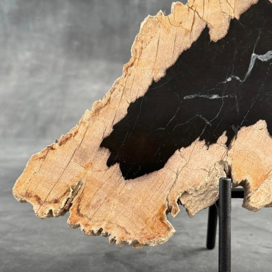 Image 1 of Madera fosilizada de Sooka, soporte hecho a medida (nuevo)
