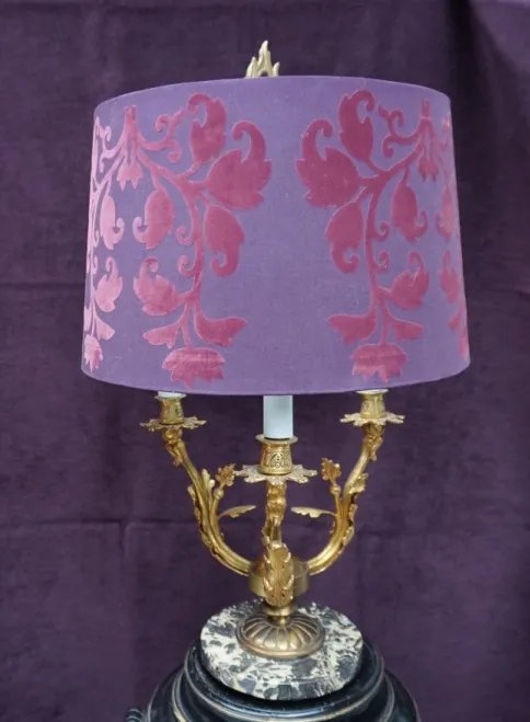 Table lamp in the style of Louis XV – Bronze, Marble (photo 5 of 5)