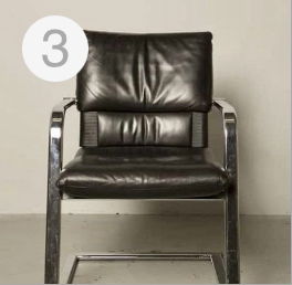 Poltrona/sedia da ufficio Vitro Mario Bellini – Vitra, Poltrone, Chrome, Leather (photo 3 of 6)