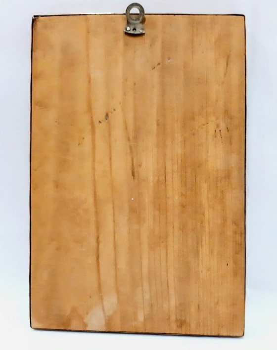 Image 1 of Pannello da parete in maiolica dipinta a mano con 6 piastrelle