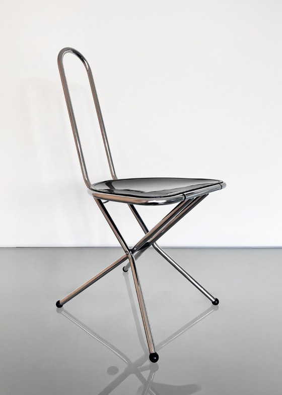 Sedia vintage IKEA Niels Gammelgaard Isak – Sedie pieghevoli, Plastic (photo 7 of 8)