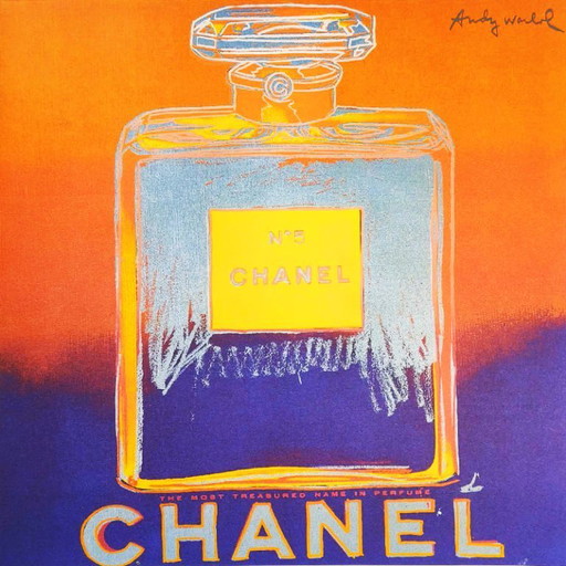 Lithographie d'Andy Warhol en édition limitée par CMOA, numérotée au crayon.