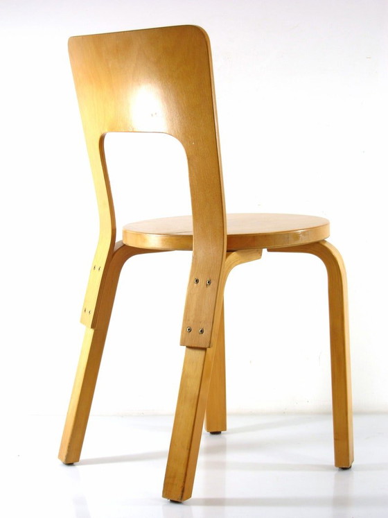 Sedia da pranzo Alvar Aalto 66 Artek – Sedie da camera, Scandinavian (photo 3 of 10)