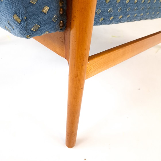 Image 1 of Fauteuil vintage Krasna Jizba, design moderne du milieu du siècle