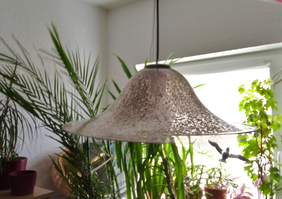 Image 1 of Lampada a sospensione in vetro di Murano