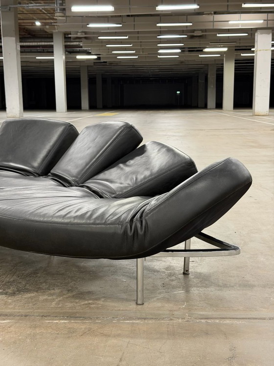 Image 1 of Sofá Edra Flap | Cuero negro