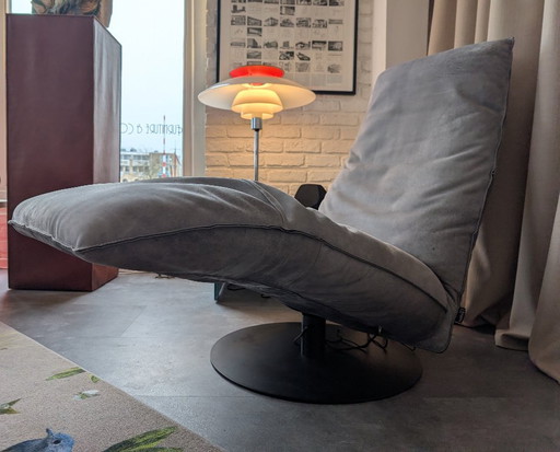 Bullfrog Design Baboo Relax Sessel – verstelbare relaxstoel, Leather