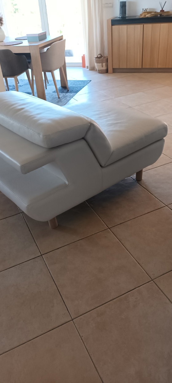 Divano in pelle Interface Roche Bobois – Divani modulari, Legno (photo 6 of 11)