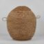 Rotan mand met antieke deksel (ca. 1930) – Decoratieve objecten, Wicker (photo 15 of 15)