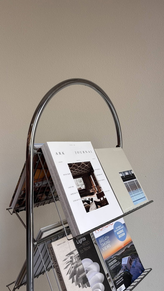 Image 1 of Vintage Magazine Rack Verner Panton