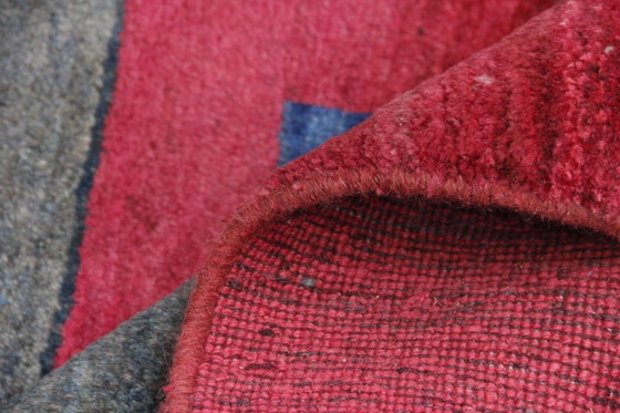 Image 1 of Original Persian carpet Gabbeh Ghashghai Oriental carpet 196 cm x 120 cm Old Natural